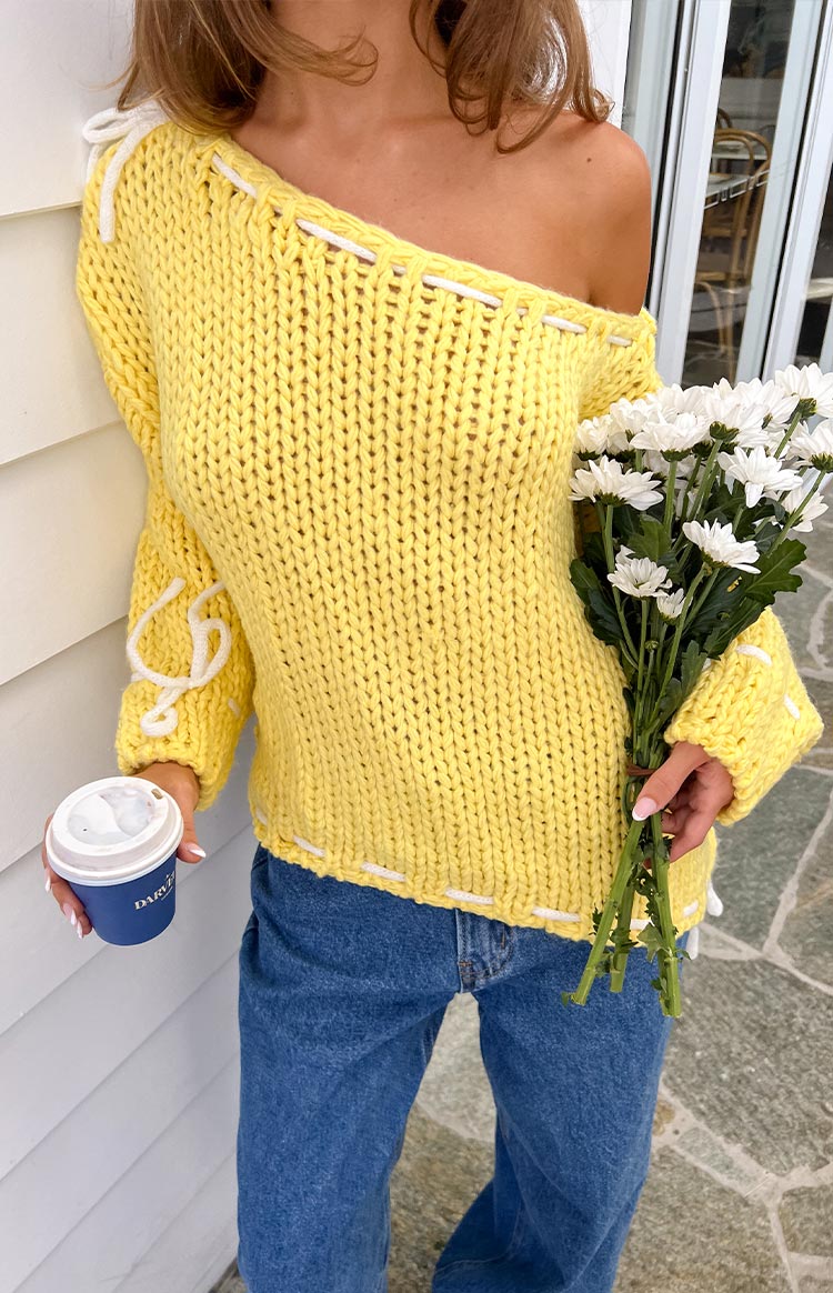 Bea Yellow Sweater
