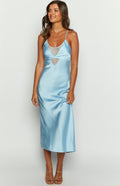 Elery Light Blue Midi Dress